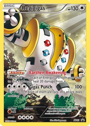 Regigigas (Full Art Promo) (XY82/211) [XY Promos] Holofoil - Promo