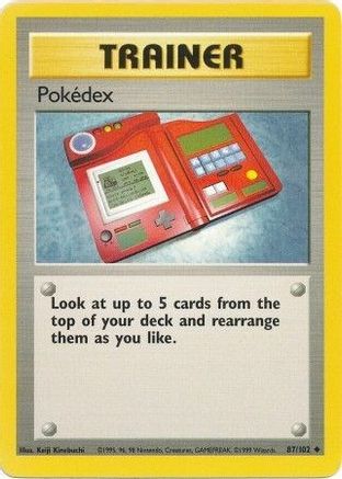Pokedex (087/102) [Base Set] - Uncommon