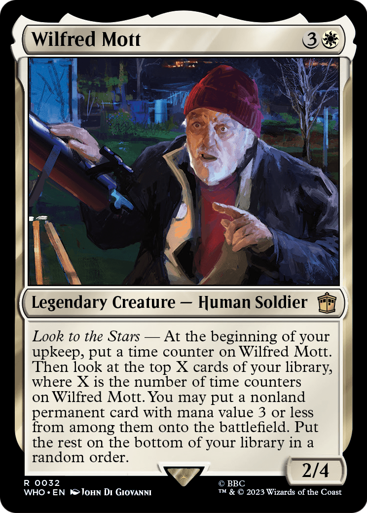Wilfred Mott (WHO-032) [Doctor Who] Foil