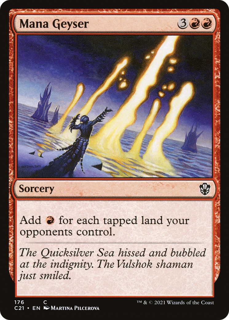 Mana Geyser (C21-176) [Commander 2021]