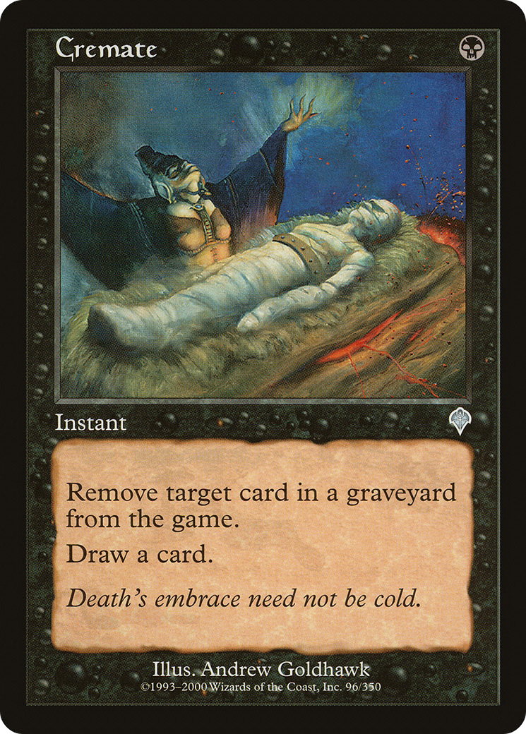 Cremate (INV-096) [Invasion]