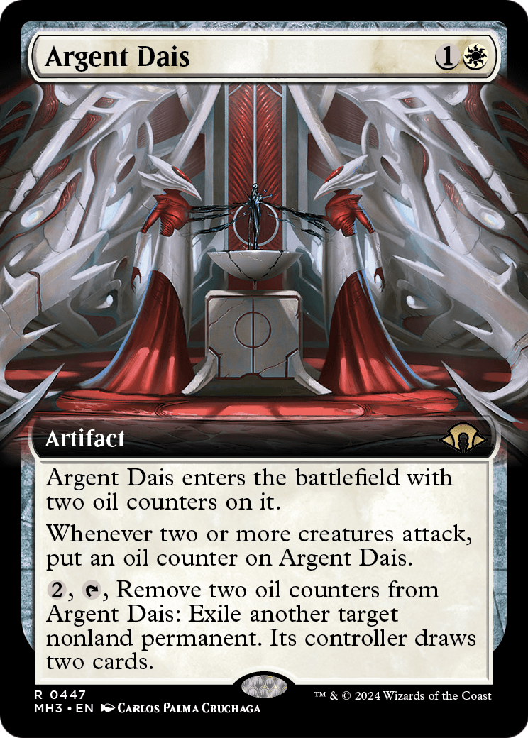 Argent Dais (Extended Art) (MH3-447) [Modern Horizons 3]