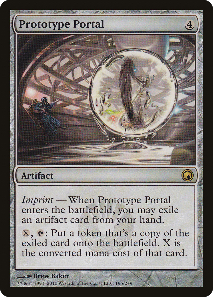 Prototype Portal (SOM-195) [Scars of Mirrodin] Foil
