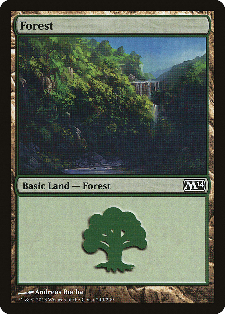 Forest (M14-249) [Magic 2014] Foil