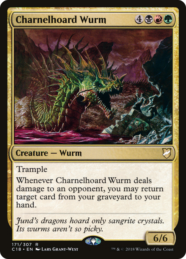 Charnelhoard Wurm (C18-171) [Commander 2018]