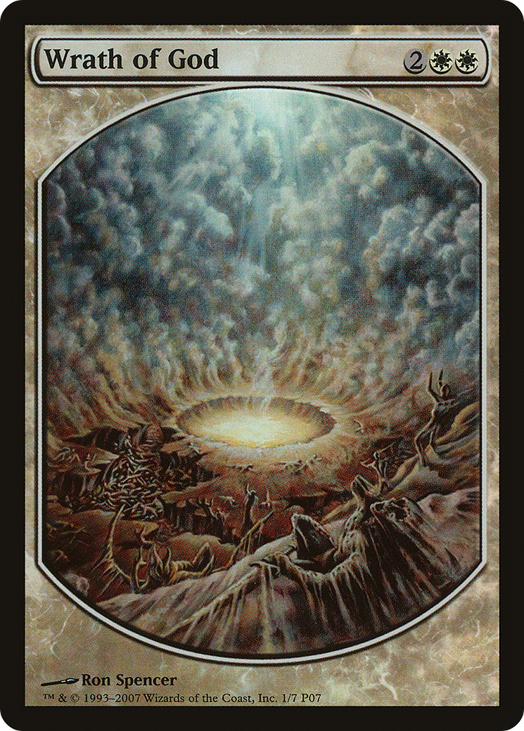 Wrath of God (MPRP-001) [Magic Player Rewards 2007] Foil