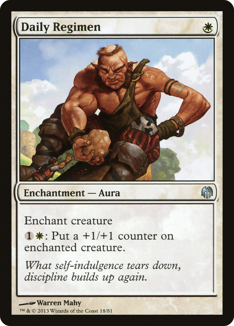 Daily Regimen (DDL-018) [Duel Decks: Heroes vs. Monsters]