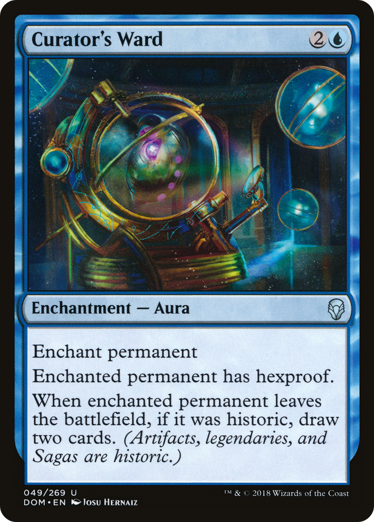 Curator's Ward (DOM-049) [Dominaria]