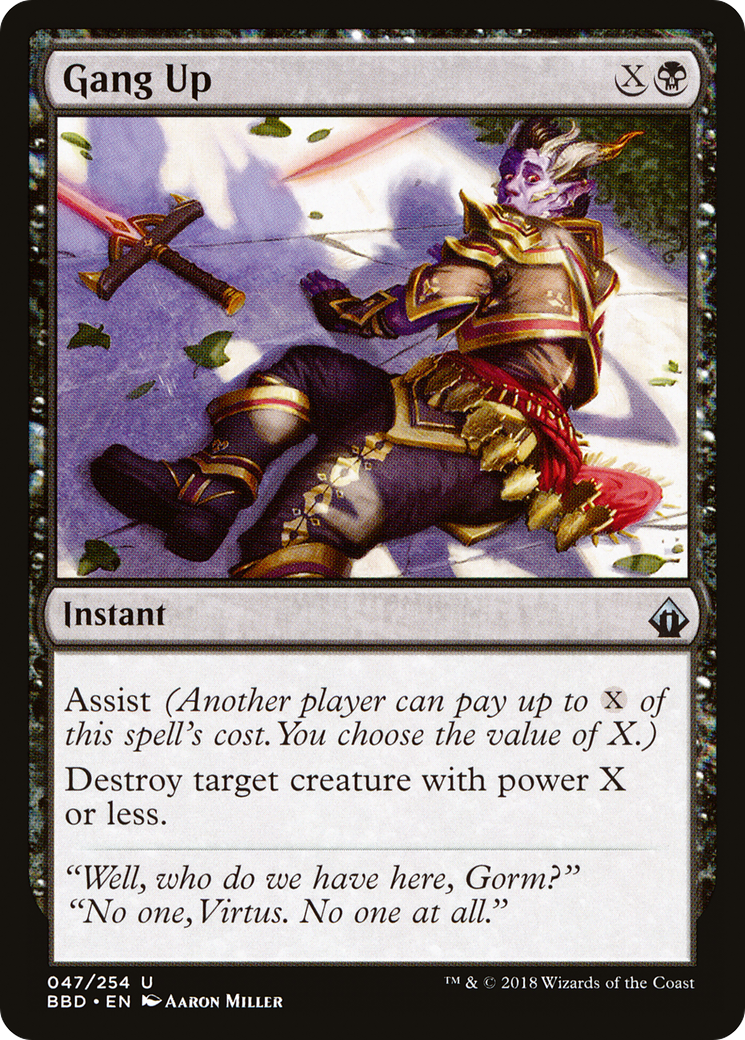 Gang Up (BBD-047) [Battlebond]