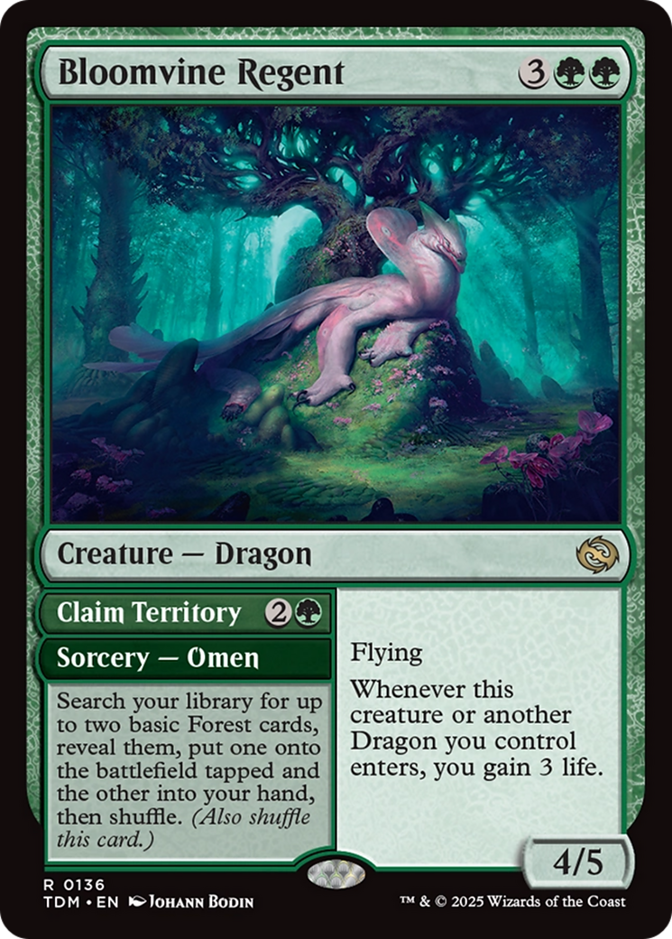 Bloomvine Regent (TDM-136) [Tarkir: Dragonstorm]
