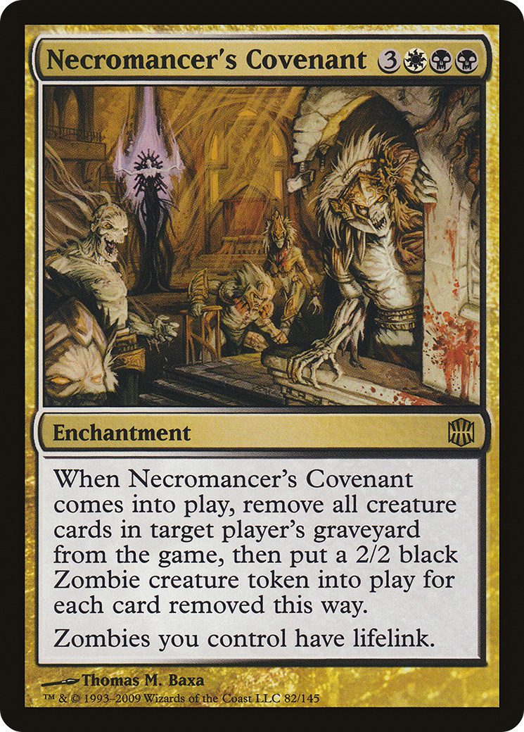 Necromancer's Covenant (ARB-082) [Alara Reborn] Foil