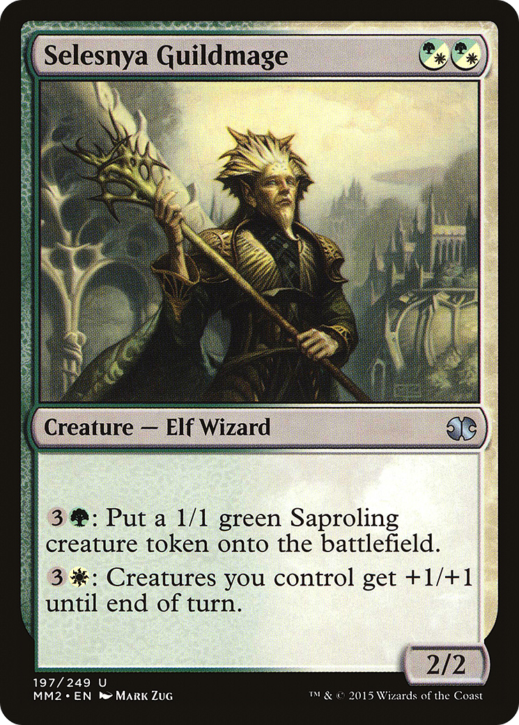 Selesnya Guildmage (MM2-197) [Modern Masters 2015] Foil