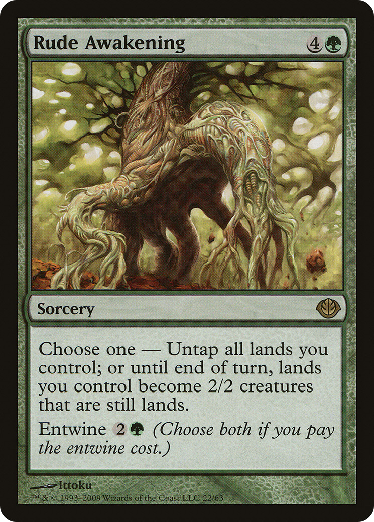 Rude Awakening (DDD-022) [Duel Decks: Garruk vs. Liliana]