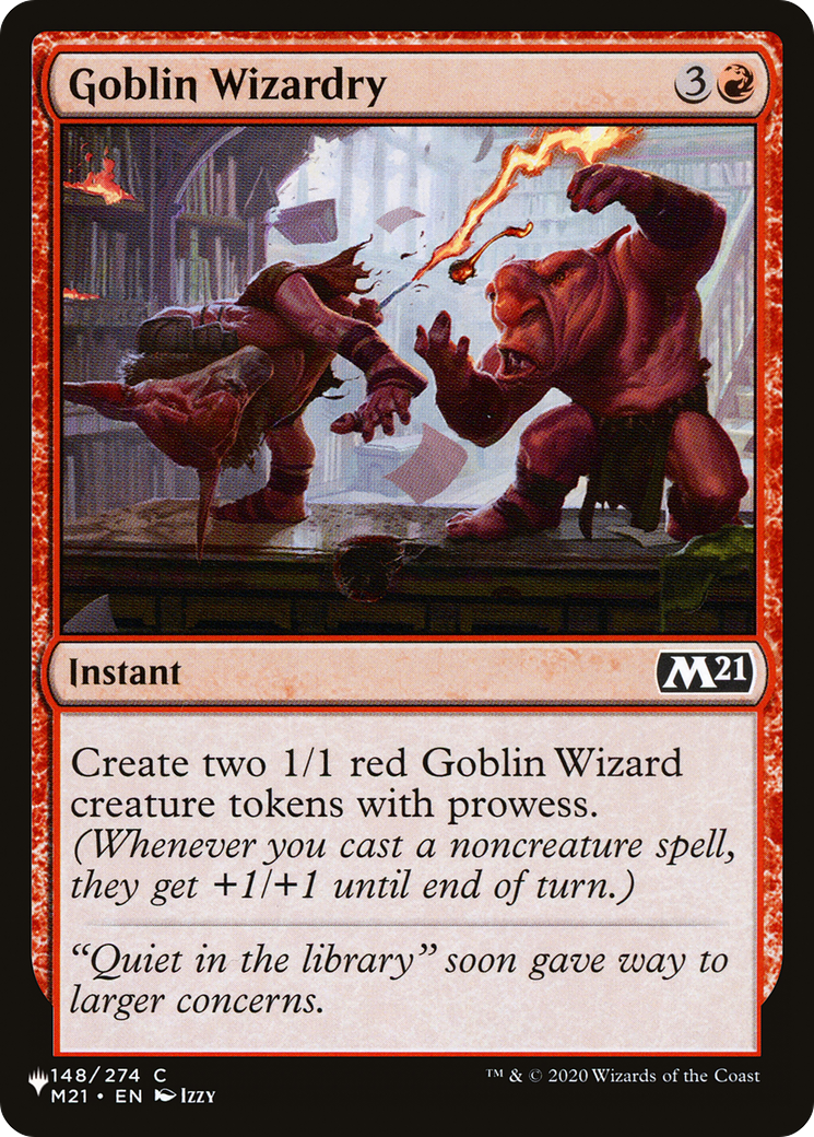Goblin Wizardry (LIST-M21-148) [The List]