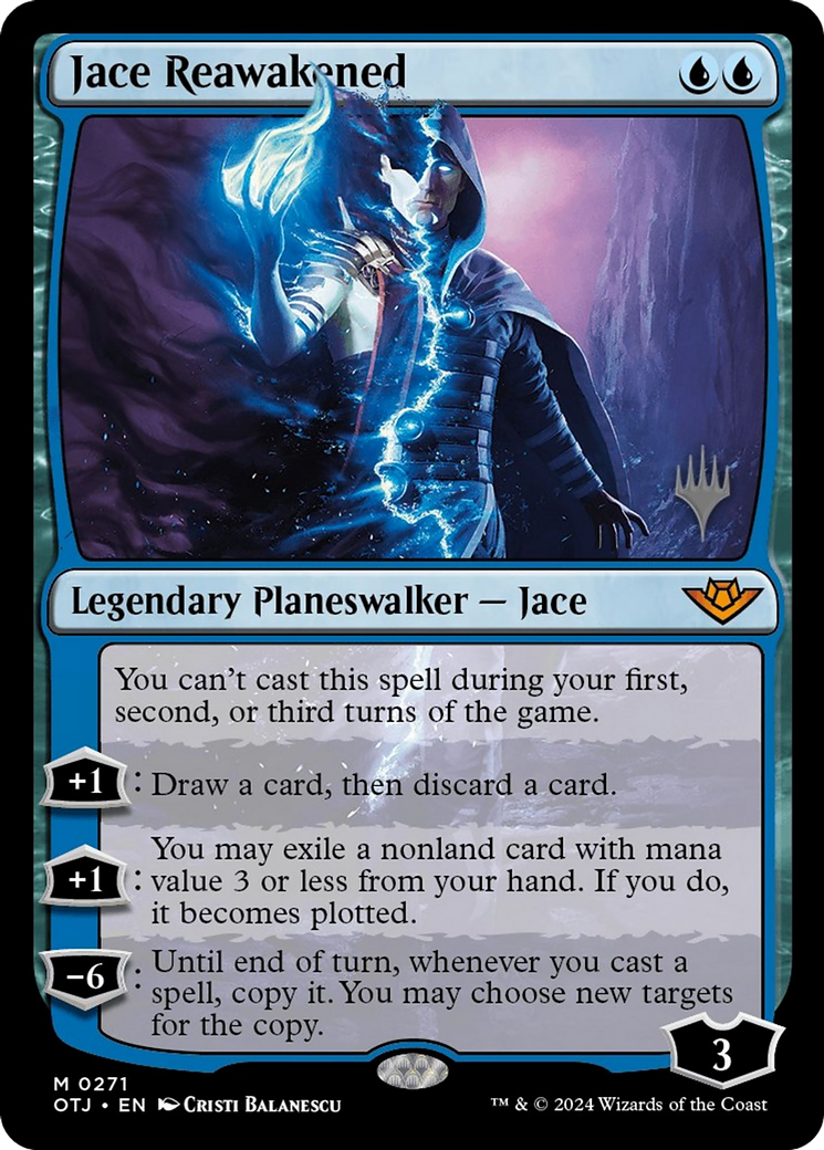 Jace Reawakened (PPOTJ-271) [Promo Pack: Outlaws of Thunder Junction Promos] Foil