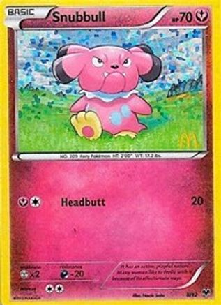 Snubbull (008/12) [McDonalds Promos 2014] Holofoil - Promo