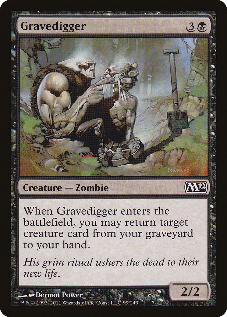 Gravedigger (M12-099) [Magic 2012]