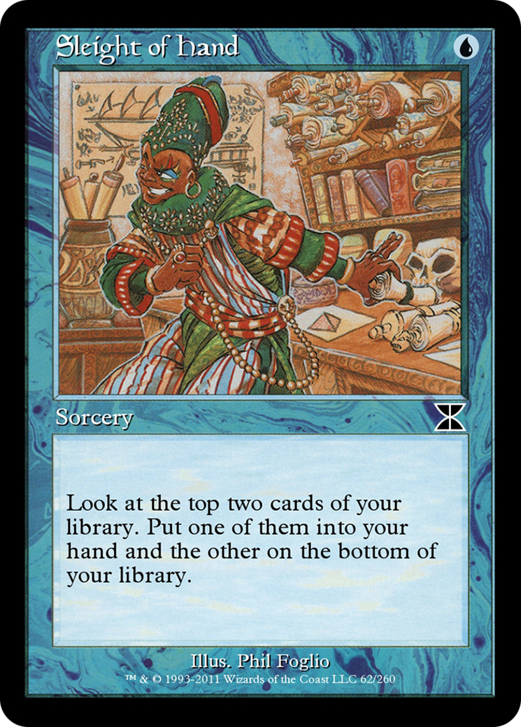 Sleight of Hand (ME4-062) [Masters Edition IV]