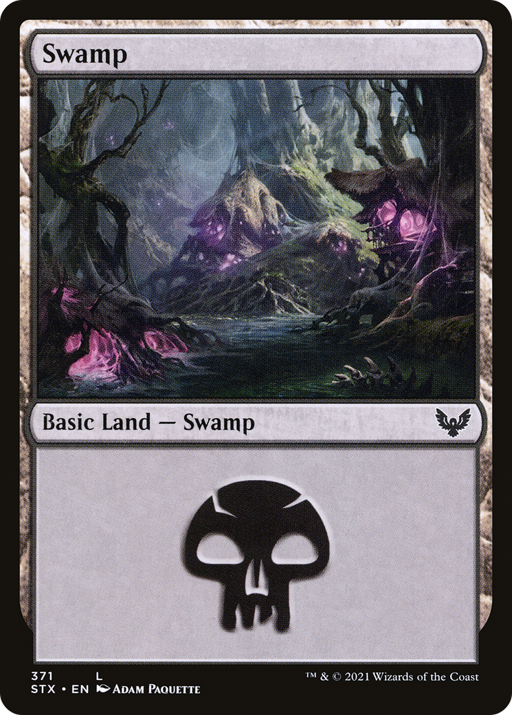 Swamp (STX-371) [Strixhaven: School of Mages]