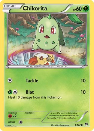 Chikorita (001/122) [XY  BREAKpoint] - Common