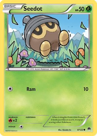 Seedot (004/122) [XY  BREAKpoint] - Common