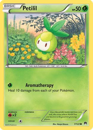 Petilil (007/122) [XY  BREAKpoint] Reverse Holofoil - Common