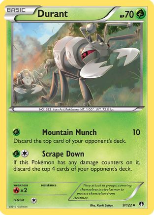Durant (9/122) [XY  BREAKpoint] - Uncommon