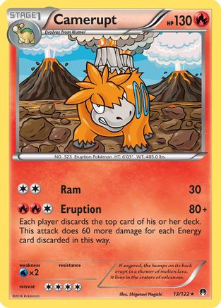 Camerupt (013/122) [XY  BREAKpoint] - Rare