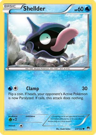 Shellder (023/122) [XY  BREAKpoint] - Common
