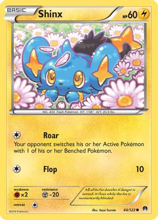 Shinx (044/122) [XY  BREAKpoint] Reverse Holofoil - Common