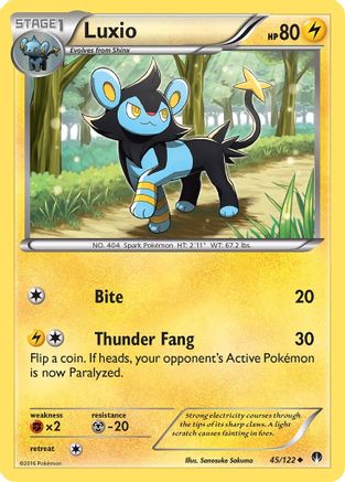 Luxio (045/122) [XY  BREAKpoint] - Uncommon