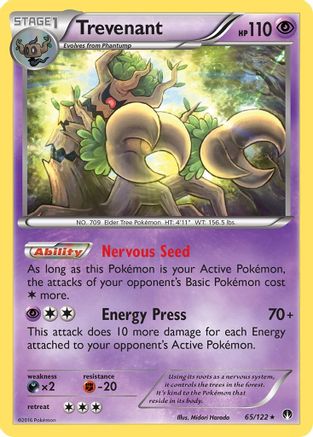 Trevenant (065/122) [XY  BREAKpoint] - Rare