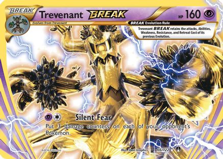 Trevenant BREAK (066/122) [XY  BREAKpoint] Holofoil - Rare BREAK