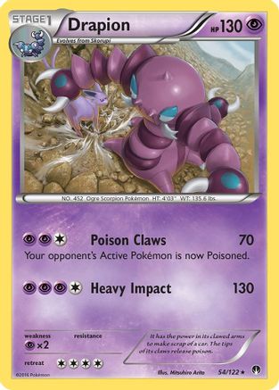 Drapion (054/122) [XY  BREAKpoint] - Rare