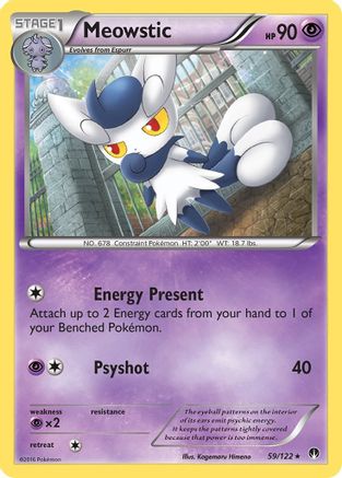 Meowstic (059/122) [XY  BREAKpoint] - Rare