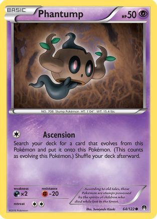 Phantump (064/122) [XY  BREAKpoint] Reverse Holofoil - Common