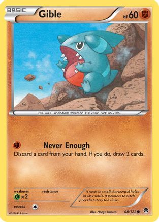 Gible (068/122) [XY  BREAKpoint] - Common