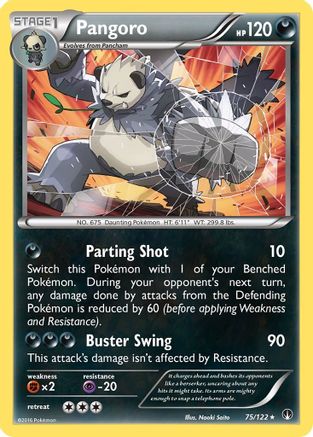 Pangoro (75/122) [XY  BREAKpoint] - Rare