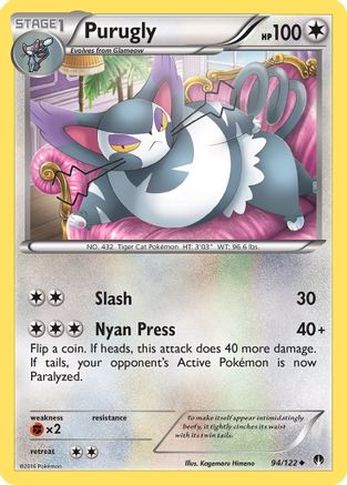 Purugly (094/122) [XY  BREAKpoint] - Uncommon