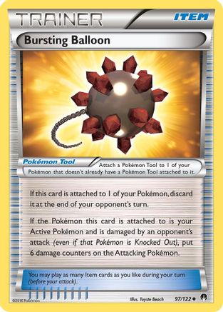 Bursting Balloon (097/122) [XY  BREAKpoint] - Uncommon