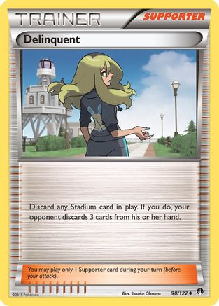 Delinquent (098/122) [XY  BREAKpoint] - Uncommon