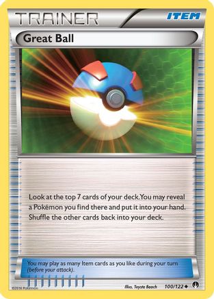 Great Ball (100/122) [XY  BREAKpoint] - Uncommon