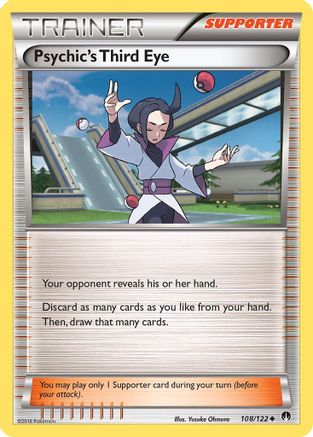 Psychic's Third Eye (108/122) [XY  BREAKpoint] - Uncommon