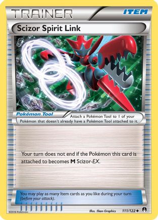 Scizor Spirit Link (111/122) [XY  BREAKpoint] - Uncommon