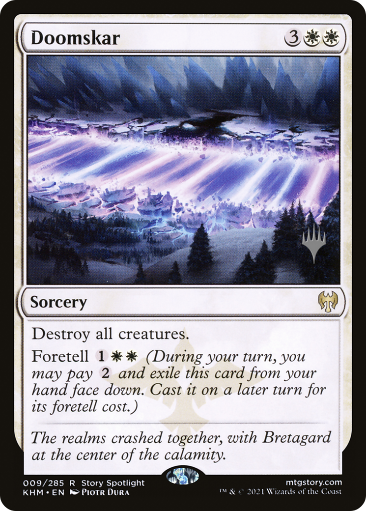 Doomskar (PPKHM-009) [Promo Pack: Kaldheim Promos] Foil
