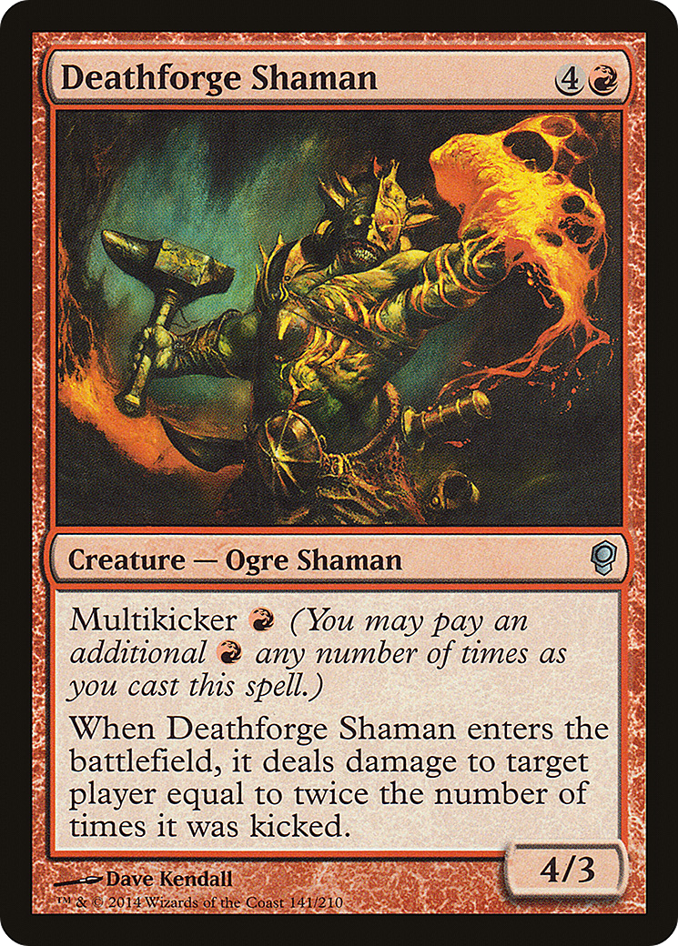 Deathforge Shaman (CNS-141) [Conspiracy] Foil