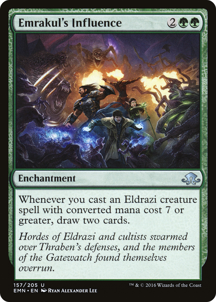 Emrakul's Influence (EMN-157) [Eldritch Moon] Foil
