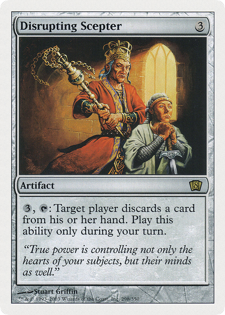 Disrupting Scepter (8ED-298) [8th Edition]