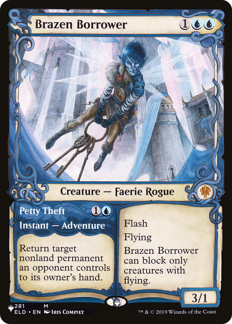 Brazen Borrower (Showcase) (LIST-ELD-281) [The List]