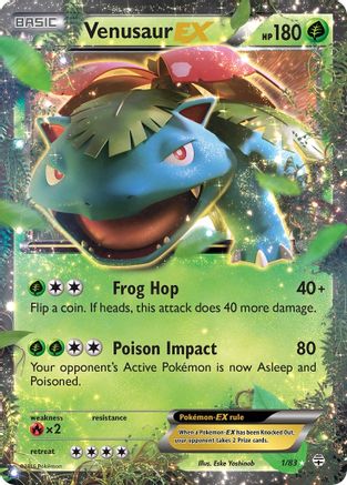 Venusaur EX (001/83) [Generations] Holofoil - Ultra Rare